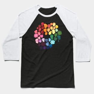 Wrong Hand ROYGBIV Baseball T-Shirt